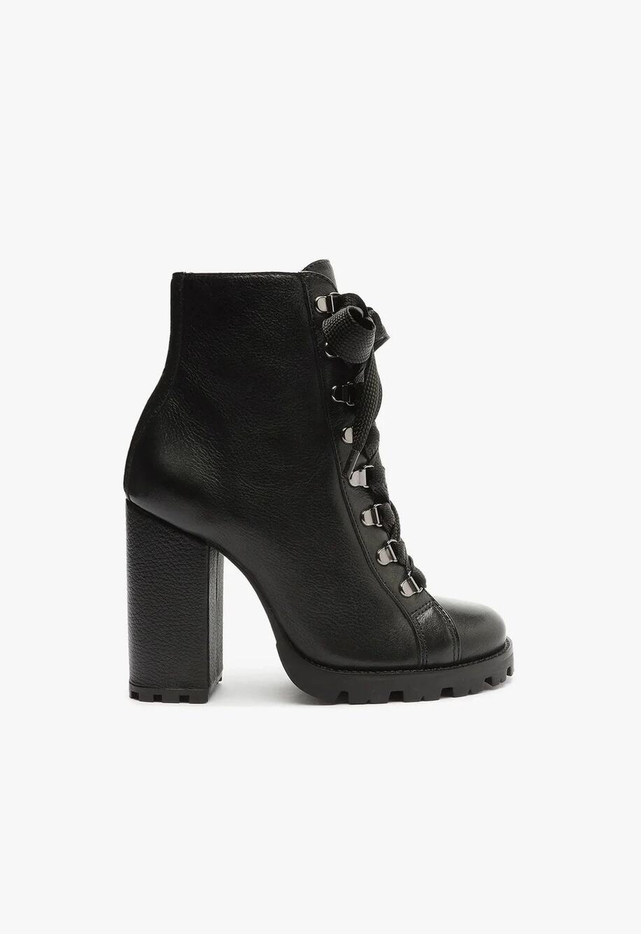 Schutz Zhara Leather Heeled Bootie - 7.5